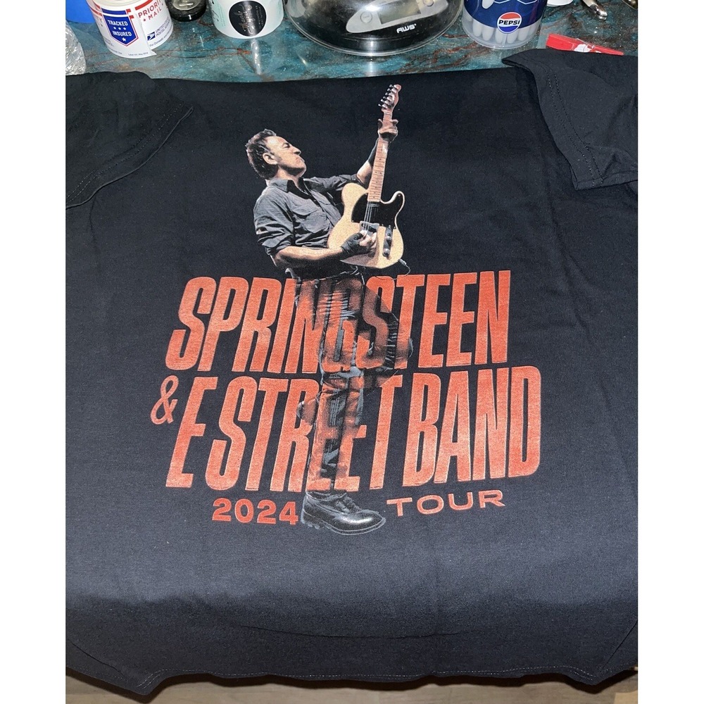 Bruce Springsteen & E Street Band 2024 Tour Concert T-Shirt (Size L)